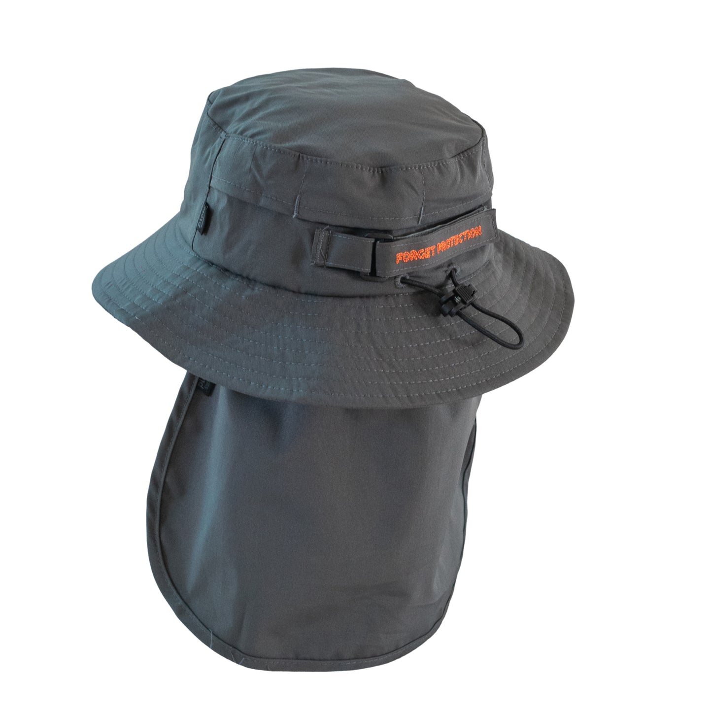 NEVER Forget Protection Surf Hat Charcoal