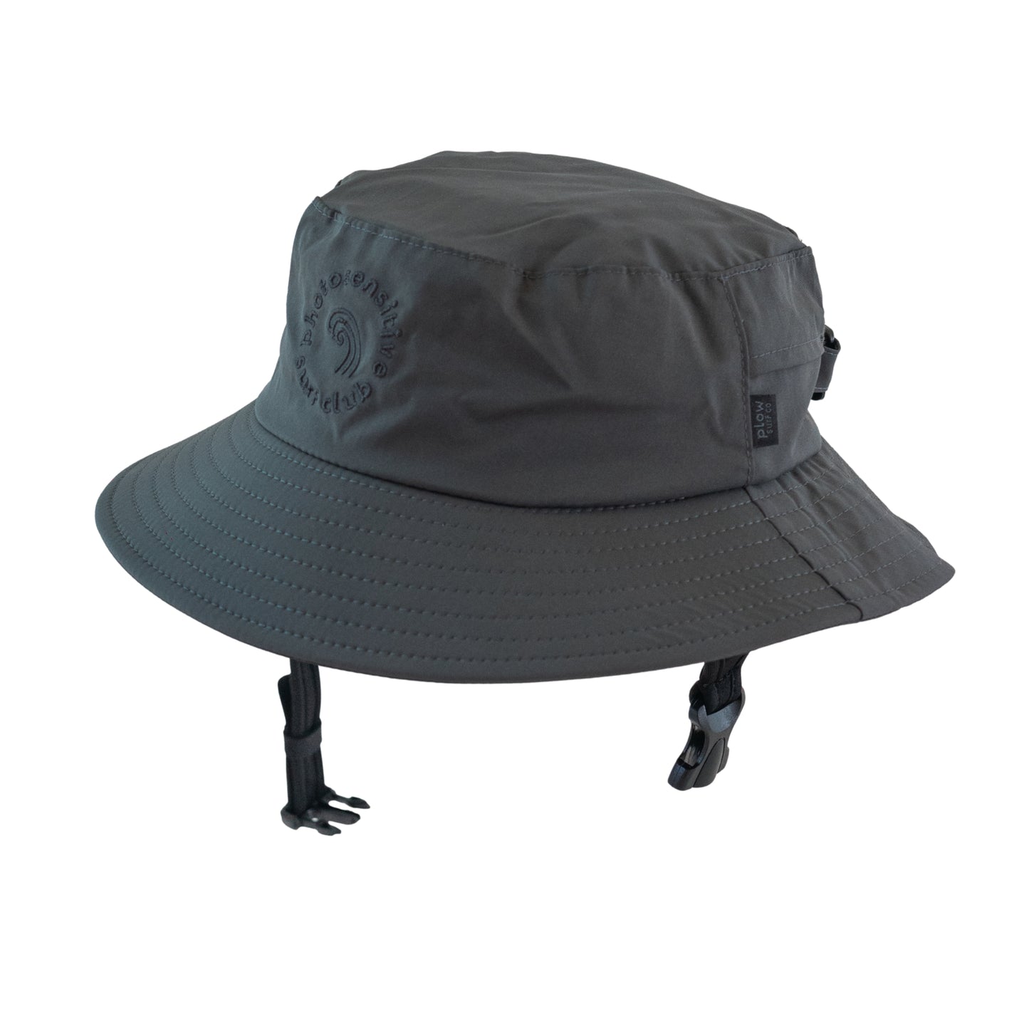 Black Photosensitive Surf Hat Charcoal