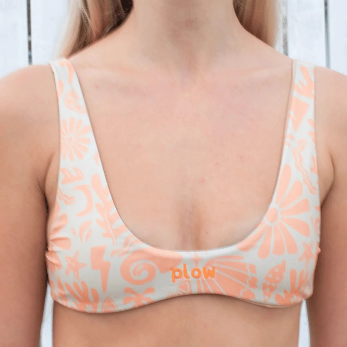 Scoop Neck Bikini Top - Lady Plow