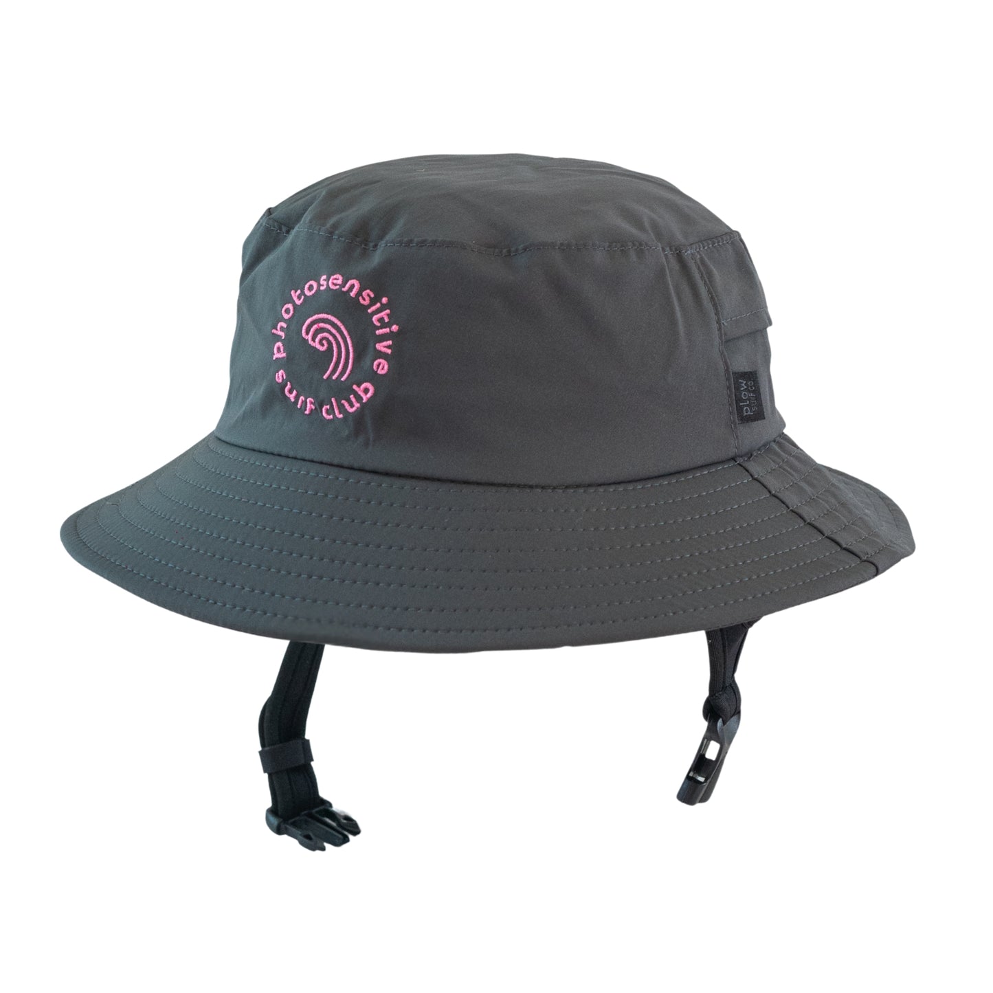 Pink Photosensitive Surf Hat Charcoal