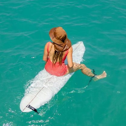 Brown Photosensitive Surf Hat Brown