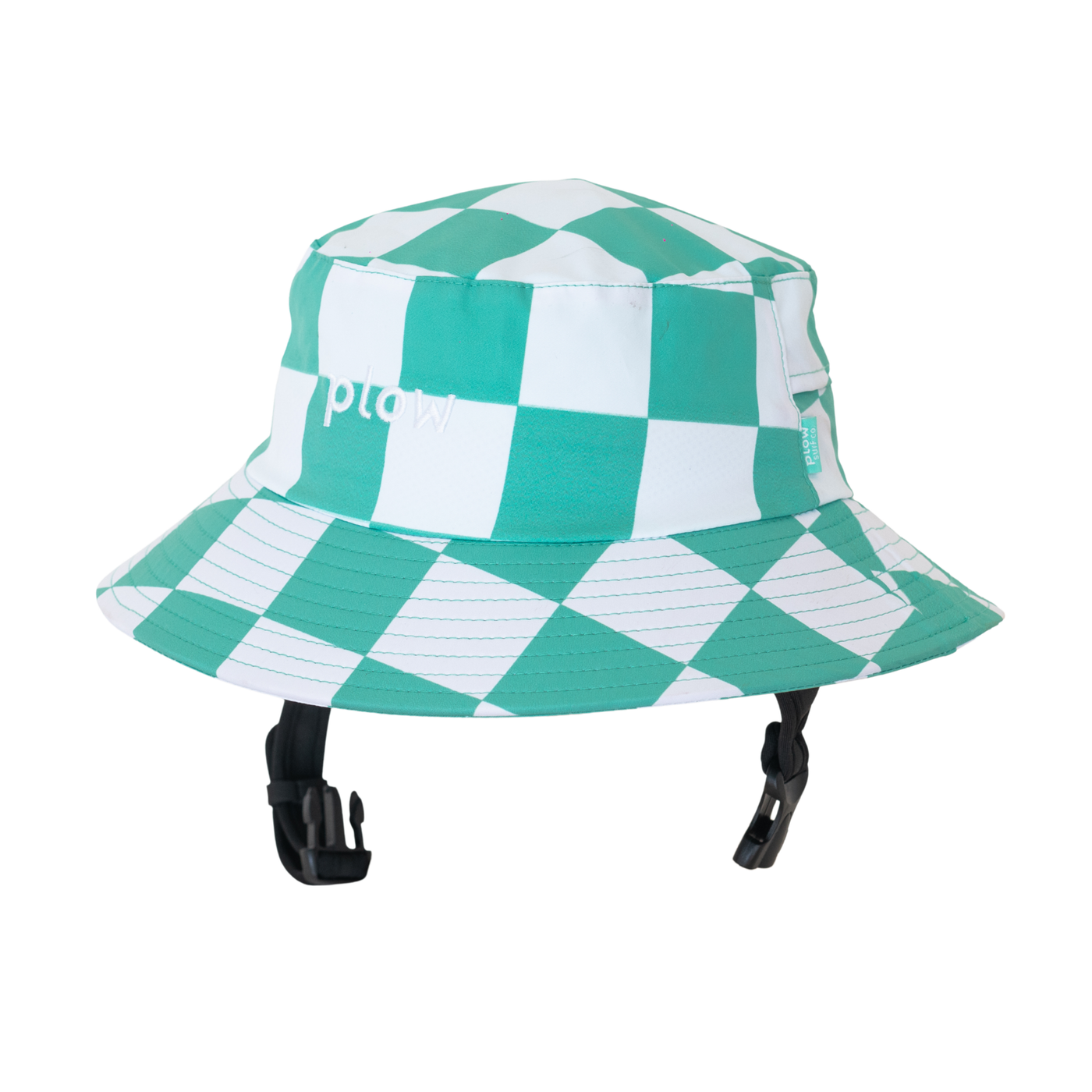 Mint Check Surf Hat