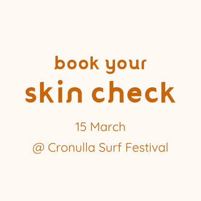 pre-book your skin check now!