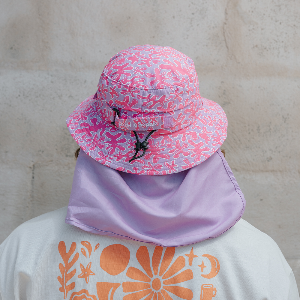 Sophie Fletcher Pink Surf Hat